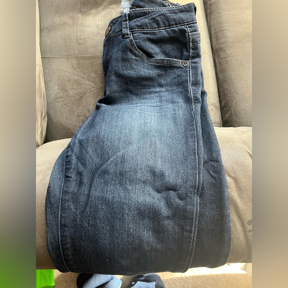 Wit & Wisdom Skinny Jeans Modern Fit Dark Blue Sz 0P - Picture 11 of 11